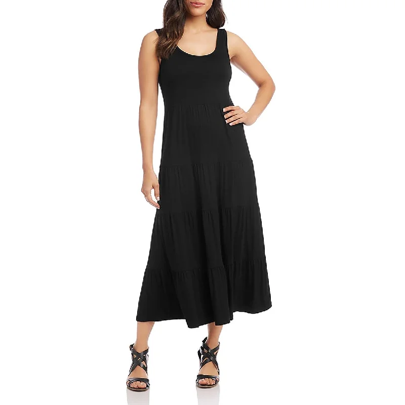 women's unique dressesKaren Kane Womens Petites Below Knee Stretch Midi Dress