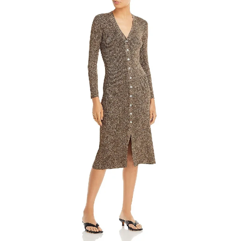 women's maternity dressesRails Womens Lorraine Metallic Midi Sweaterdress