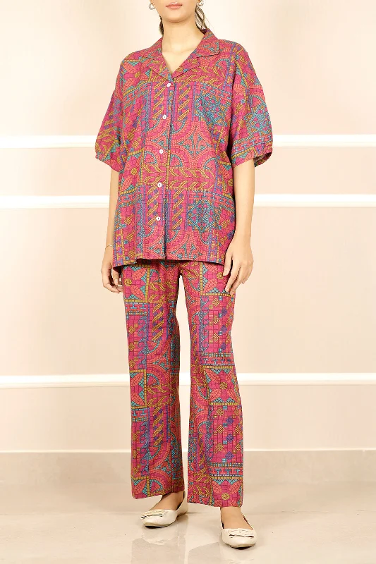 Printed Khaddar Stitched 2 Piece (Shirt/Trouser)