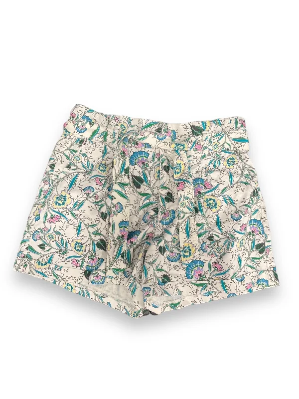 women's wedding shortsFloral Print Shorts Loft, Size 12