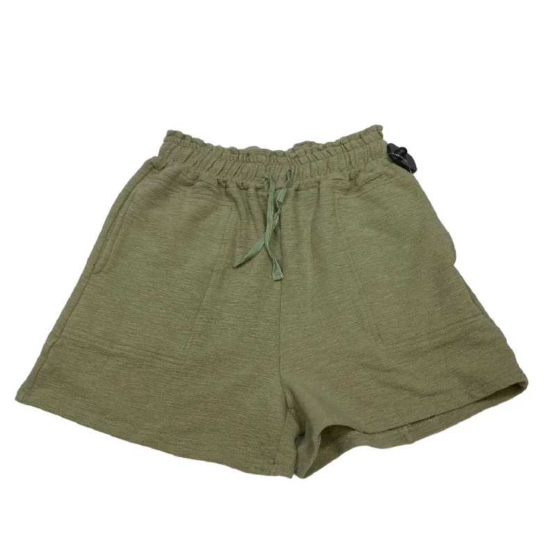 women's active shortsGreen Shorts Very J, Size L