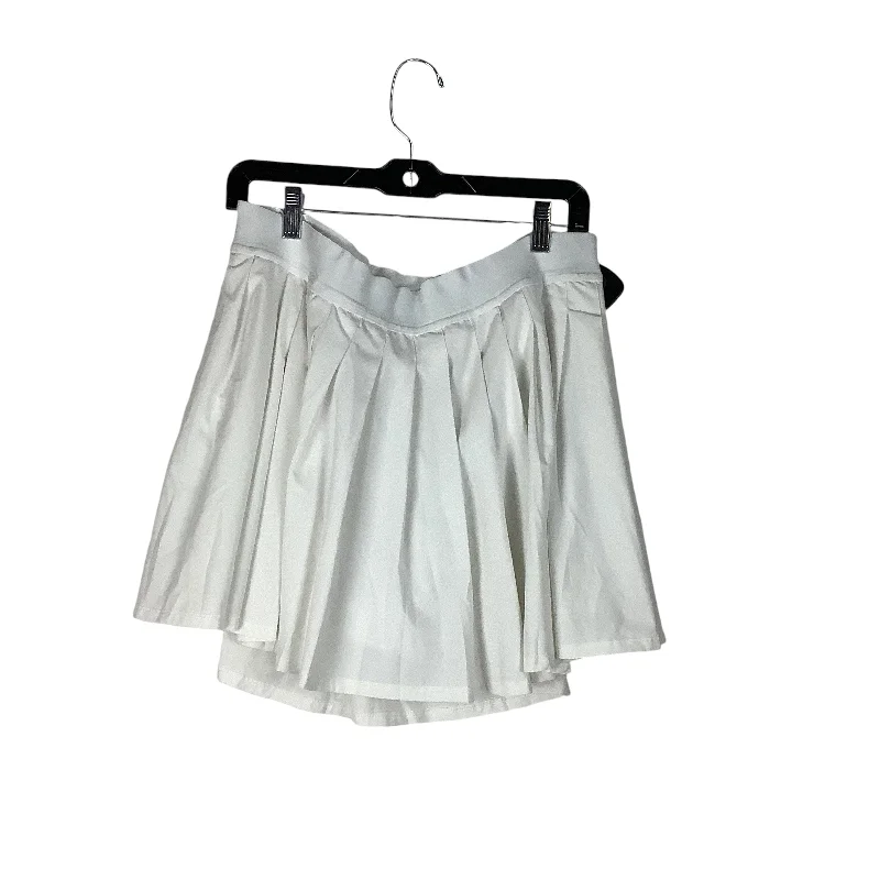 women's velvet skirtsAthletic Skirt By All In Motion In White, Size: Xxl