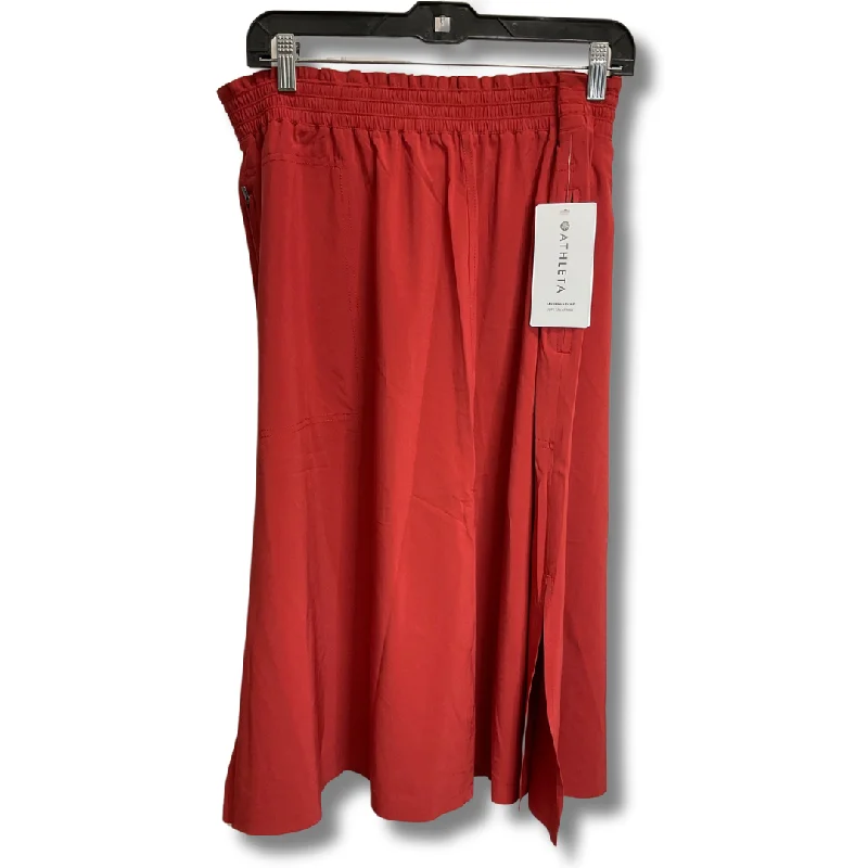 women's polyester skirtsAthletic Skirt By Athleta In Red, Size: 1x