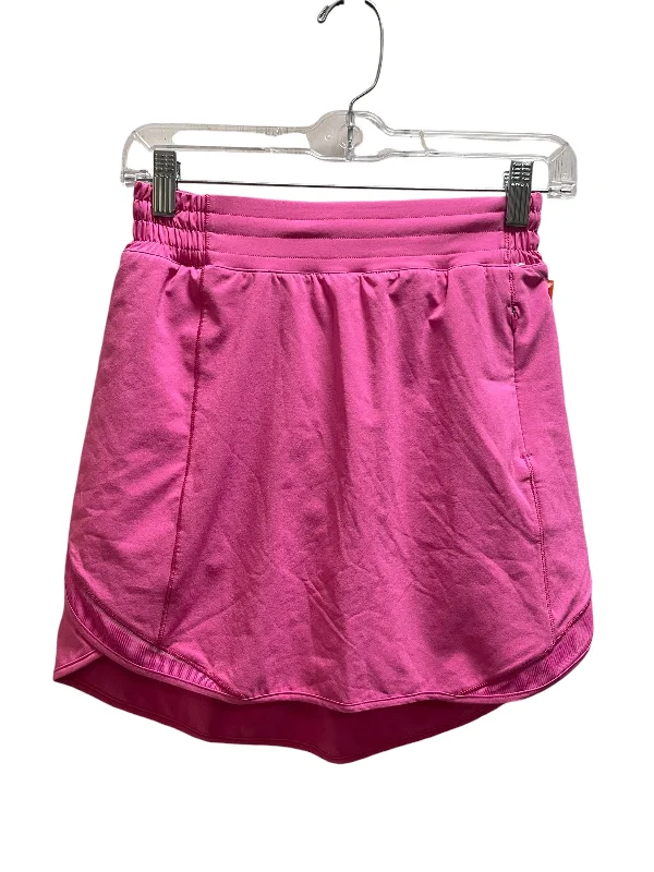 women's dressy circle skirtsAthletic Skirt By Lululemon In Pink, Size: 4