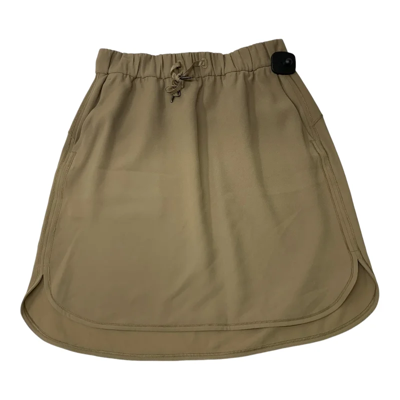 women's cocktail skirtsAthletic Skirt By Lululemon In Tan, Size: M