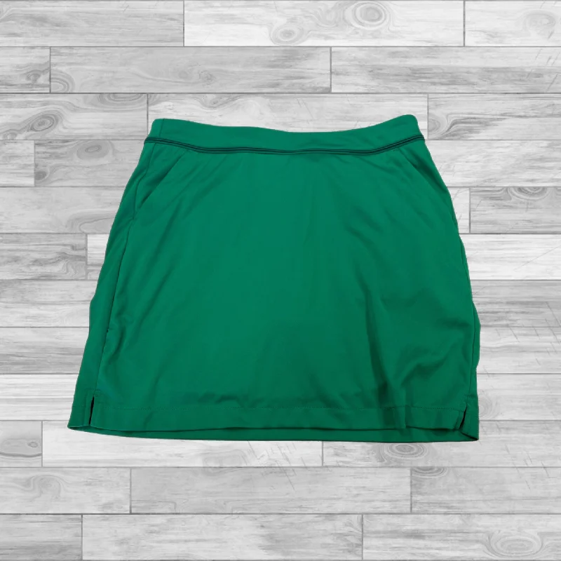 women's formal tiered skirtsAthletic Skirt Skort By Gym Shark In Green, Size: M