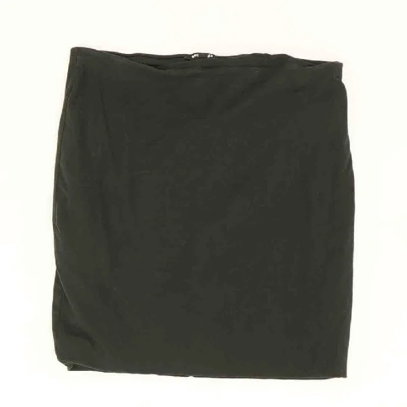 women's dressy skirtsBlack Solid Mini Skirt