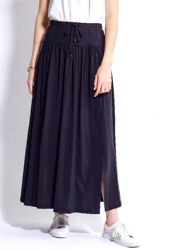 women's polyester tiered skirts for partiesFlore Jupe Skirt - Noir