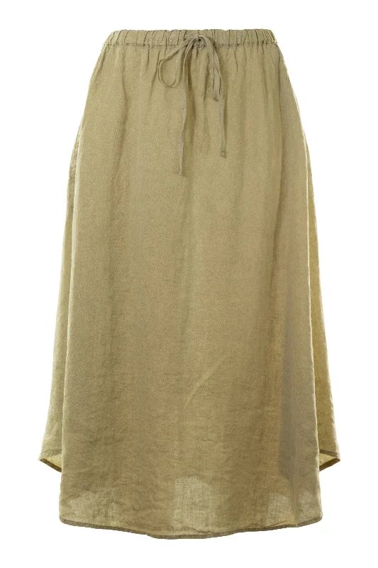 women's chiffon skirtsVelvet Nemy Linen Skirt