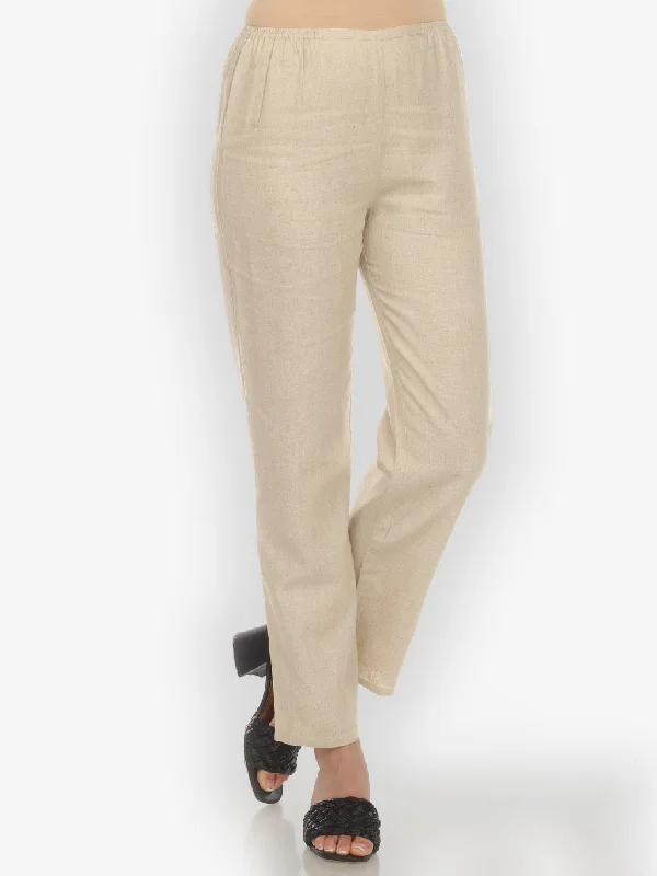 women's stretch pantsPull on Cotton Pant