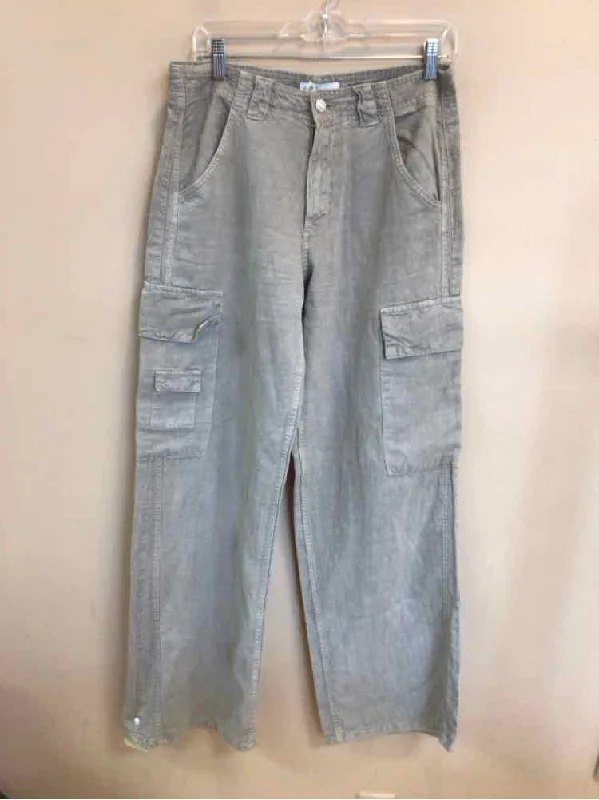 women's cropped pantsZARA SIZE 6 Ladies PANTS