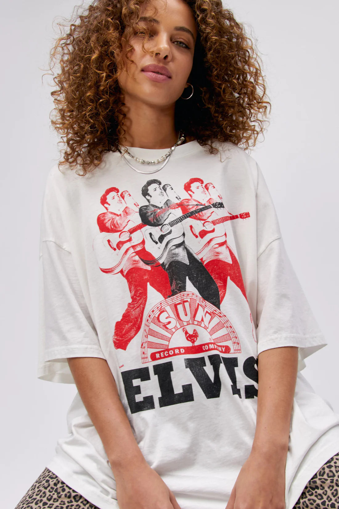 Body-Hugging DressDaydreamer Sun Records Elvis Graphic Tee