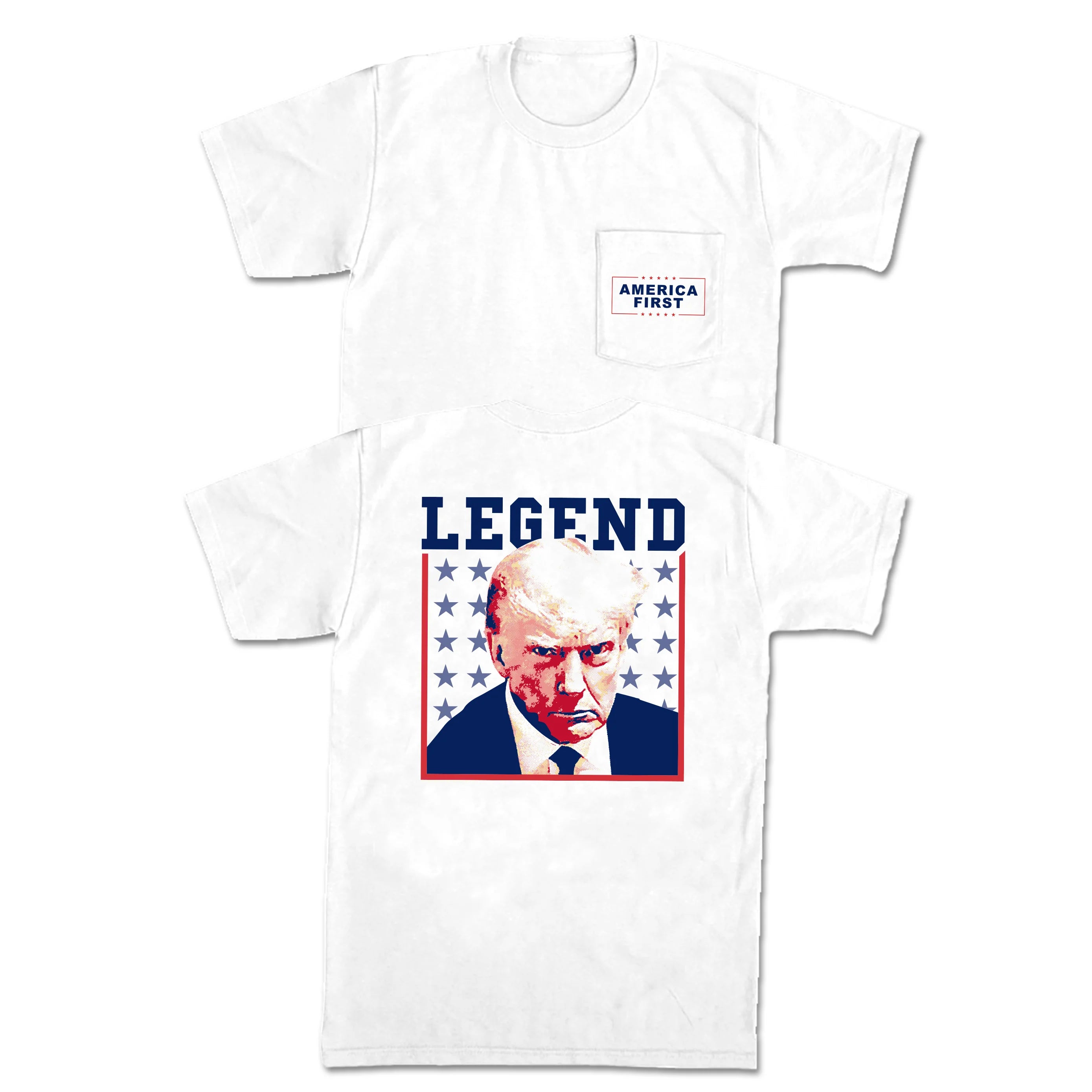 Glamour DressOld Row Trump Mugshot Legend T Shirt