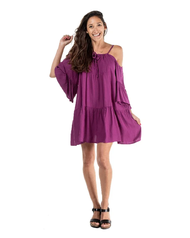 women's sustainable dressesThe Hibiscus Sleeved Dress