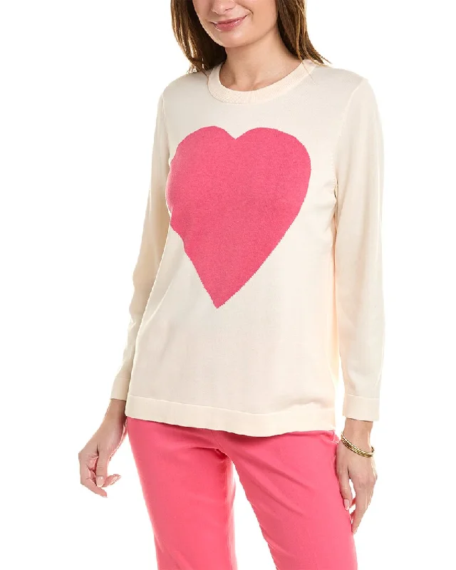 Knitted SweatersJones New York Heart Sweater