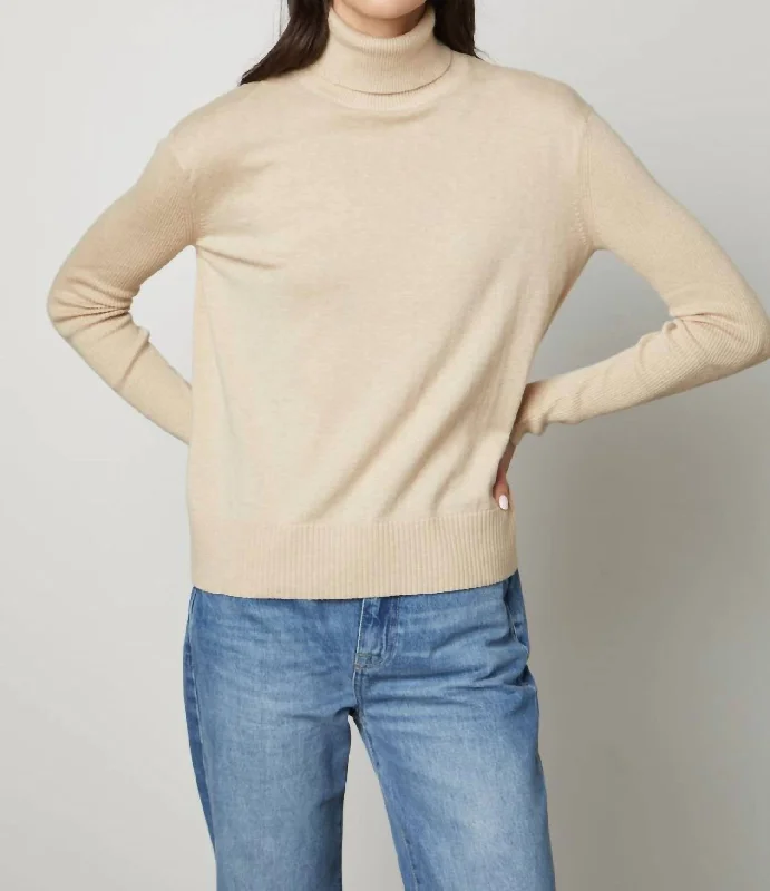 Cozy Embellished SweatersSally Sweater In Biscotti