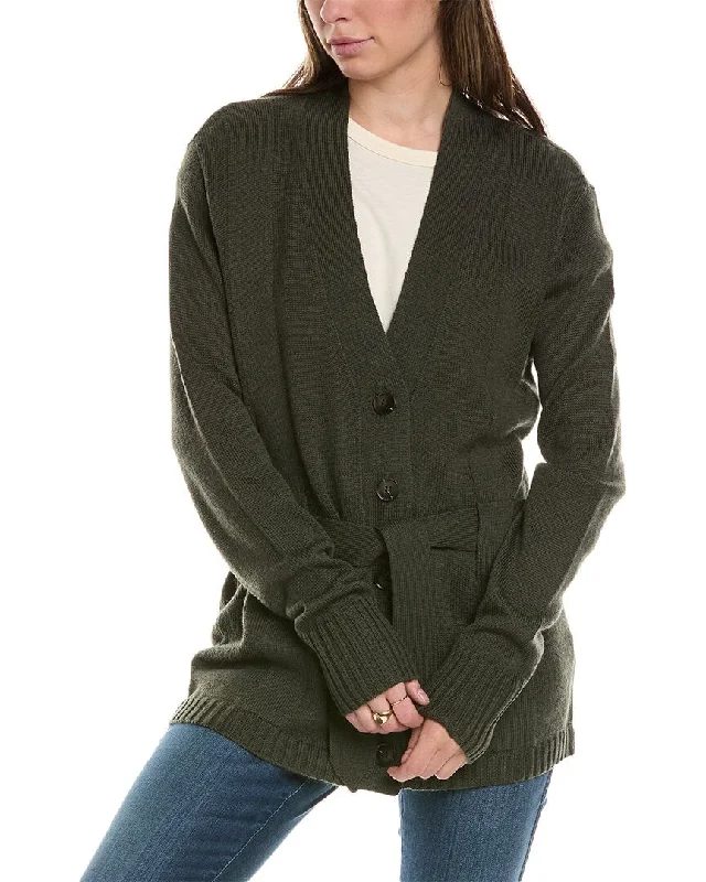 Plus-Size Quick-Dry Soft Knitted SweatersTHE GREAT The Wayward Wool-Blend Cardigan